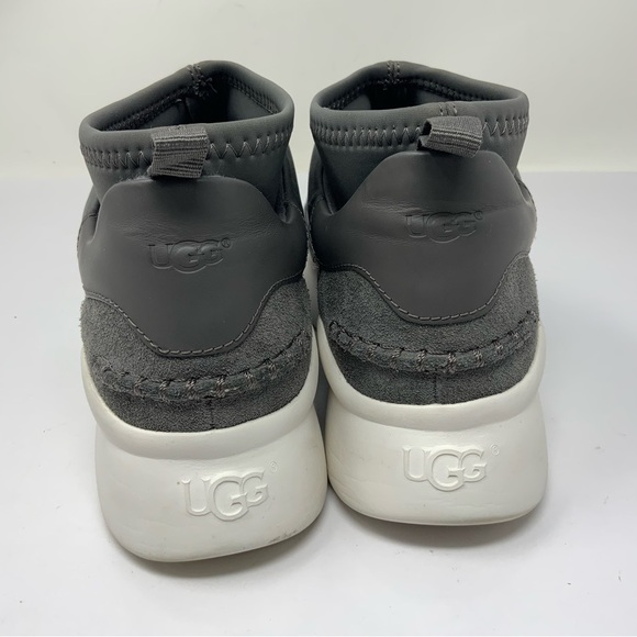 UGG Australia Womens Elastic Neoprene Athletic Sneakers. Gray/White. Women’s 7. - Picture 4 of 9